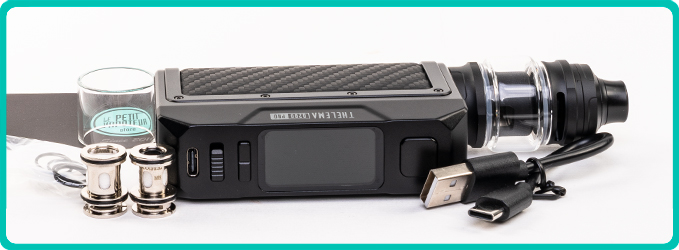 Contenu Kit Thelema Q200 Pro Lost Vape